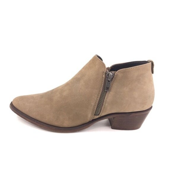 Steve Madden Ajay Tan Suede Leather Ankle Booties 8.5M - Picture 1 of 12